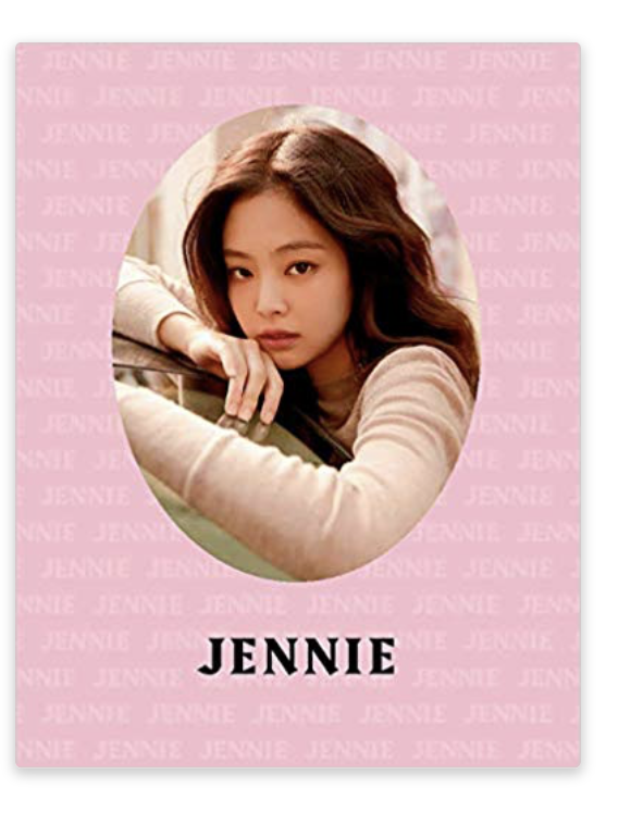 BLACKPINK photo Book ของญี่ปุ่น แบบ หน้าปก JENNIEカバーVer