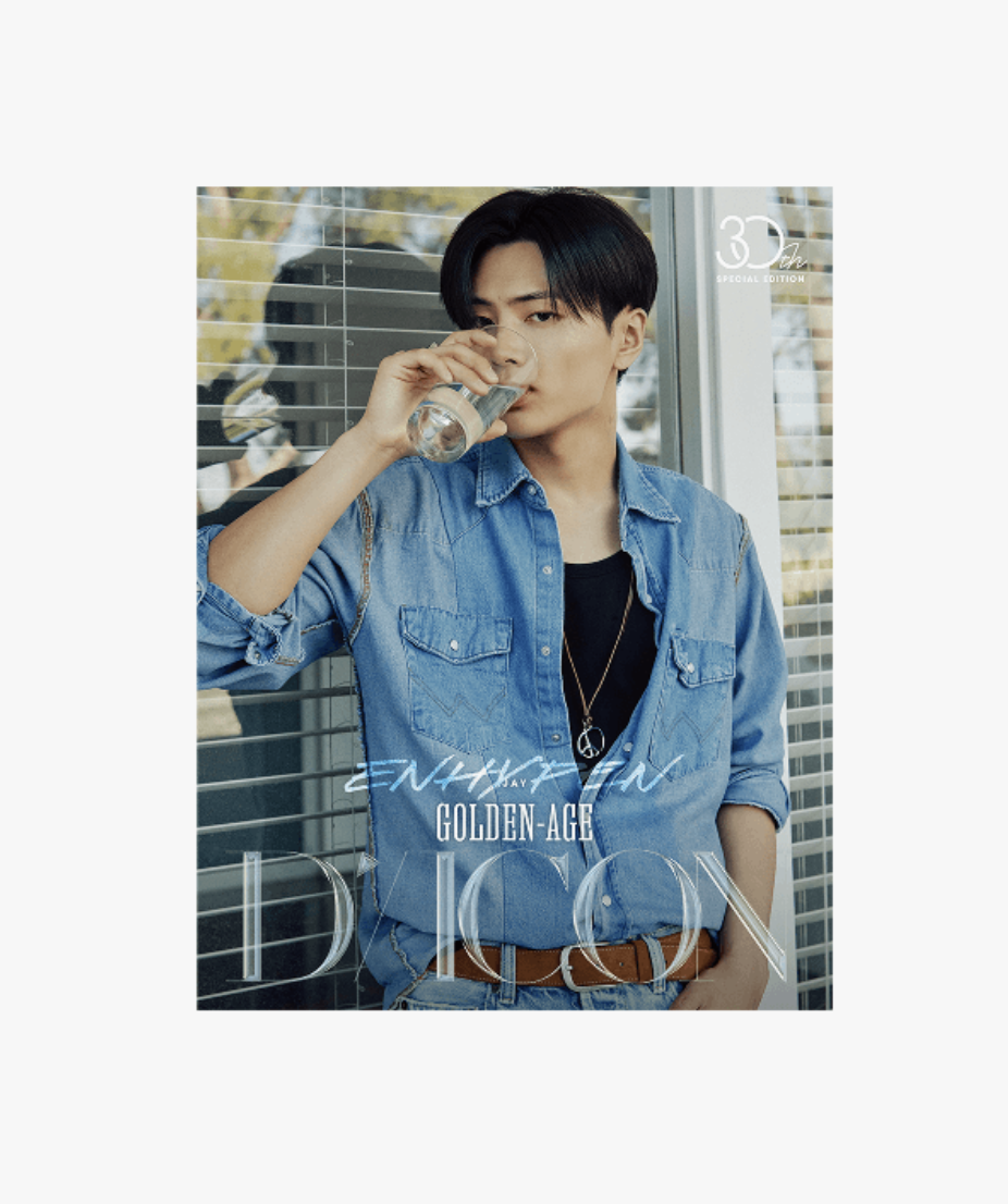 Enhypen -DICON VOLUME N°30 ENHYPEN GOLDEN AGE-(A-type) - JAY- ส่งเรือ