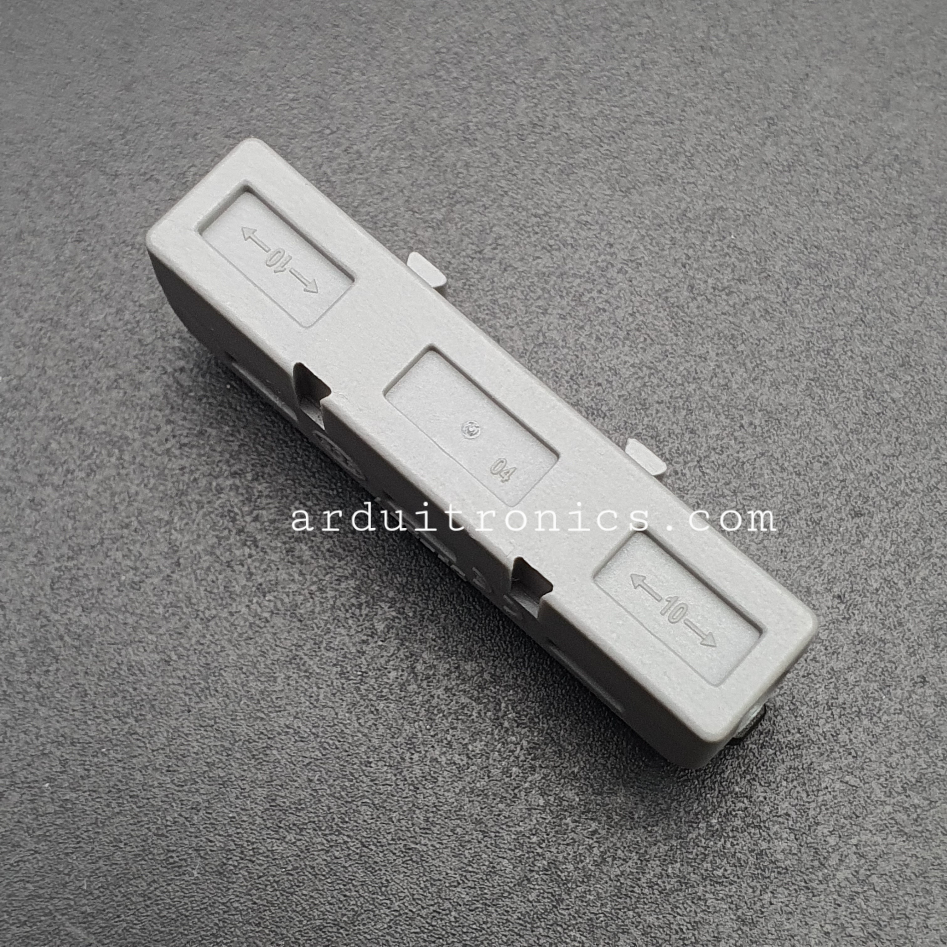 Terminal ต่อสายไฟแบบเร็ว 2 ช่อง (1 in - 1 out) Wire Connector Quick Terminal 0.2-4mm Square Splitter รุ่น DF-2-Y สีดำ