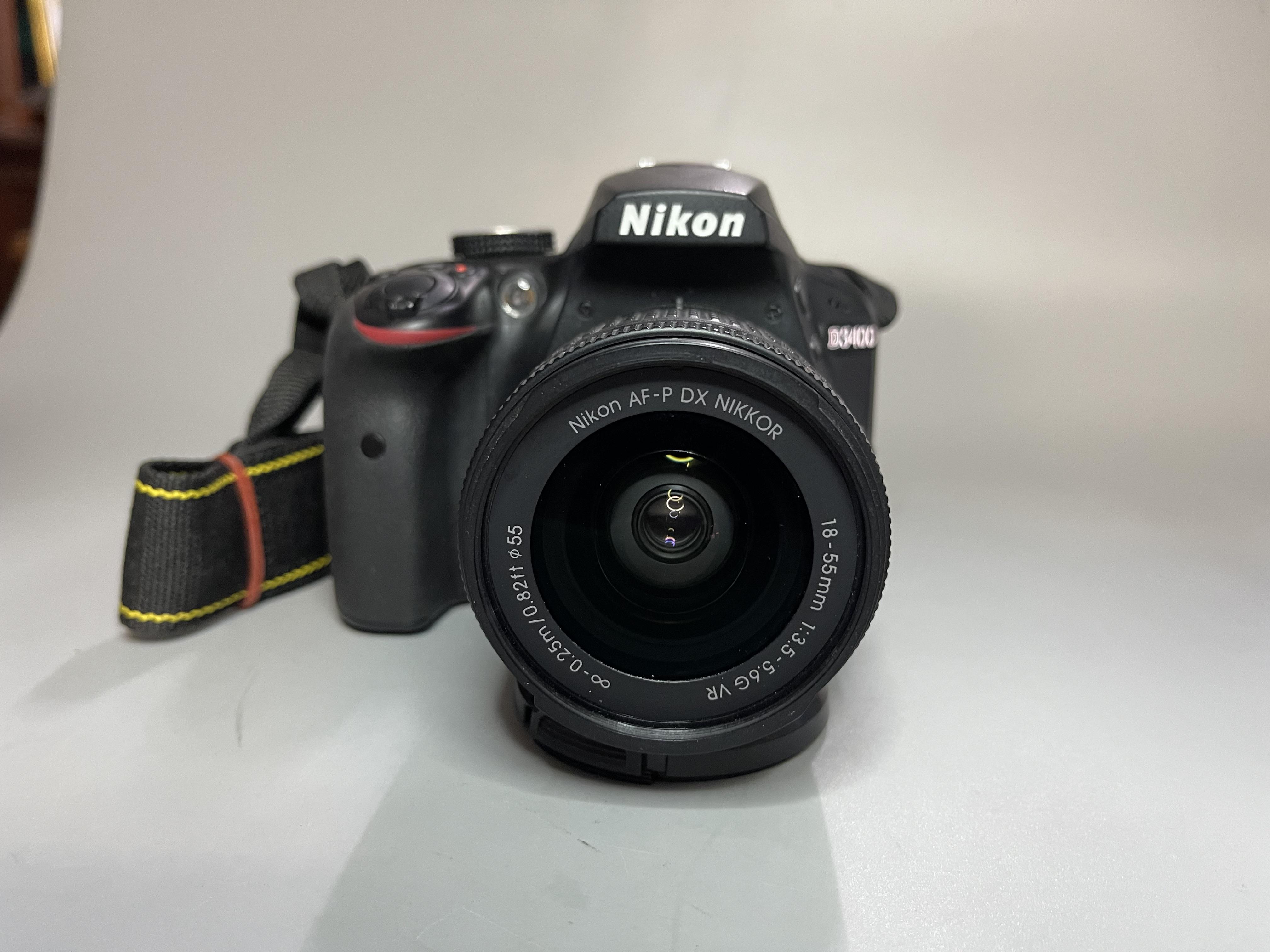 ขายNikon D3400 + Lens AF-P DX 18-55mmG VR ชัตเตอร์ 2,636รูป สภาพใหม่มาก