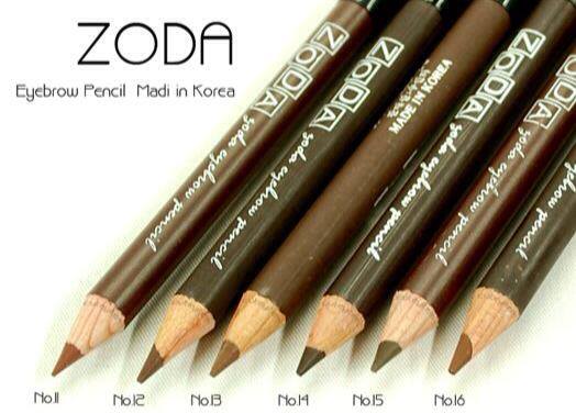 ZODA Eyebrow Pencil ดินสอเขียนคิ้ว โซดา นำเข้าจากเกาหลี ของแท้แน่นอน