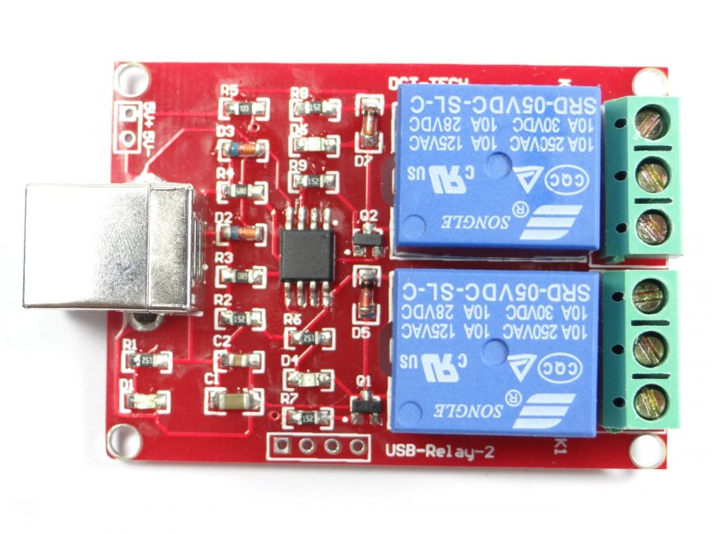 2 Channel 5V USB Relay Board Module Controller (USB Controlled Module)