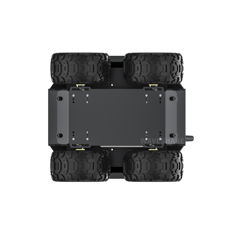WAVE ROVER Flexible And Expandable 4WD Mobile Robot Chassis, Full Metal Body, Multiple Hosts Support, With Onboard ESP32 Module (แท้ Waveshare)