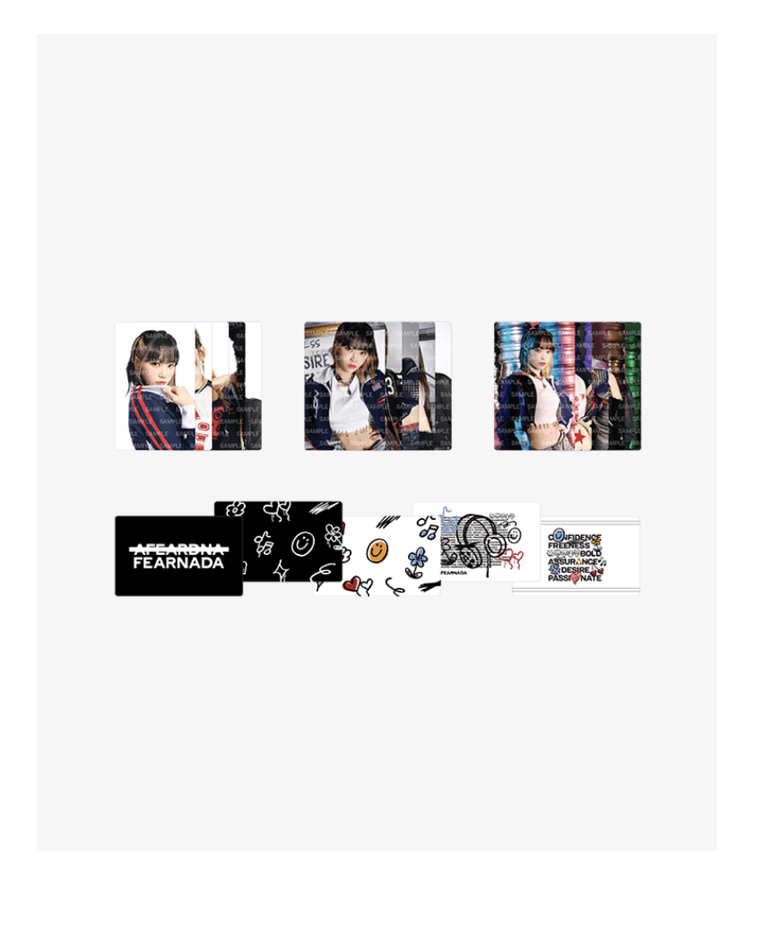 LE SSERAFIM -LE SSERAFIM 'FEARNADA' 2023 S/S MD - Photo Card set