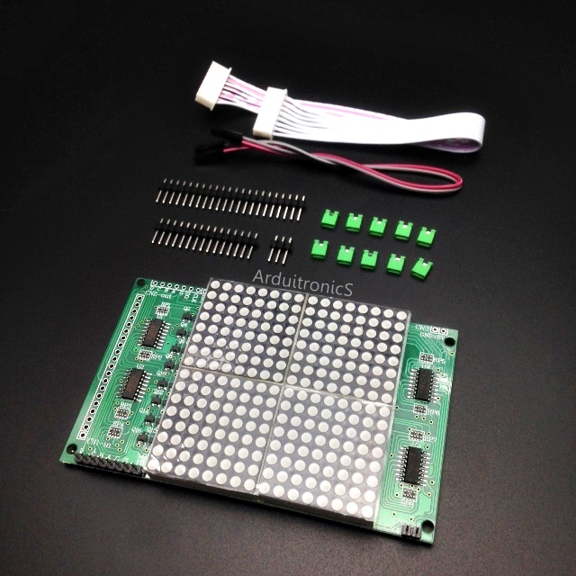 LED 16x16 Dot Matrix Module จอแสดงผลแบบ LED Dot Matrix ขนาด 16x16