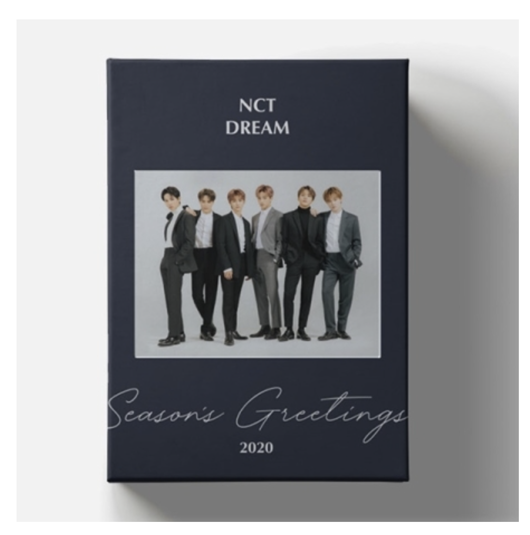 NCT DREAM - แบบได้ของแถมพิเศษ จาก ชินนารา - Clear photocard 2 ใบ สุ่ม - Season's Greetings 2020