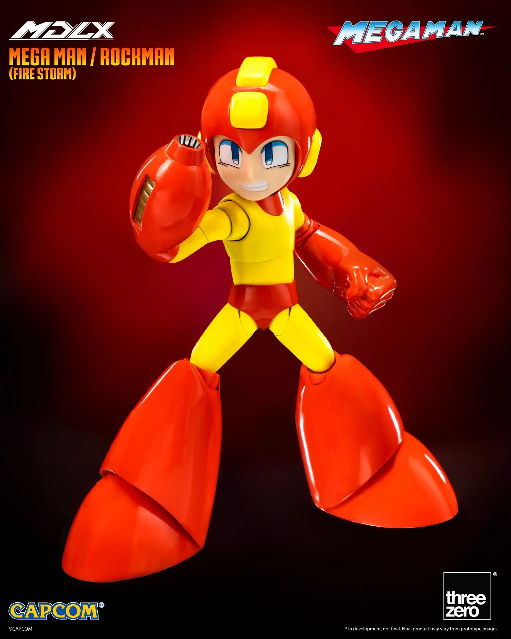 "Pre-Order" MDLX Mega Man / Rockman (Fire Storm)