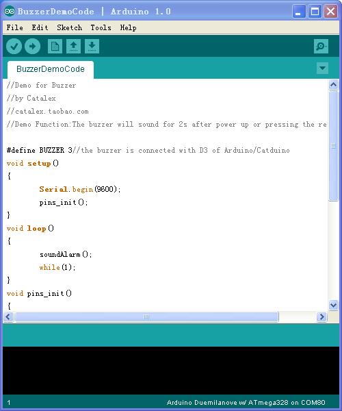 Buzzer Module (Catalex) Active