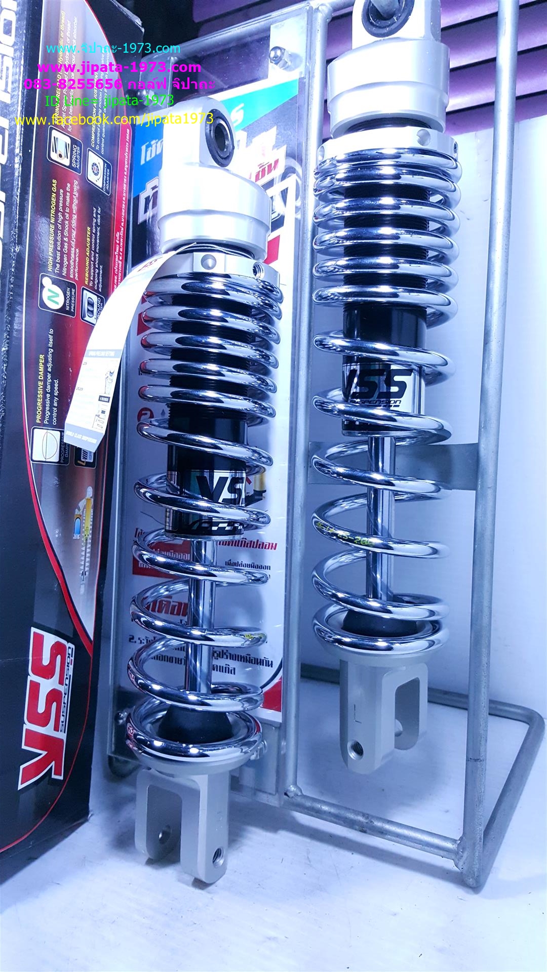 (PCX)โช้คอัพหลังคู่ YSS รุ่น Z-OFFSET(XL) หูเยื้อง สำหรับ Honda PCX 125,PCX150