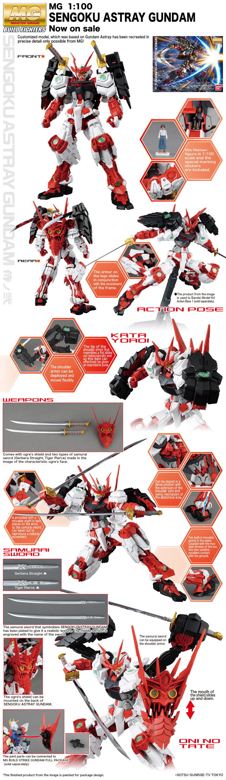 MG 1/100 Sengoku Astray Gundam