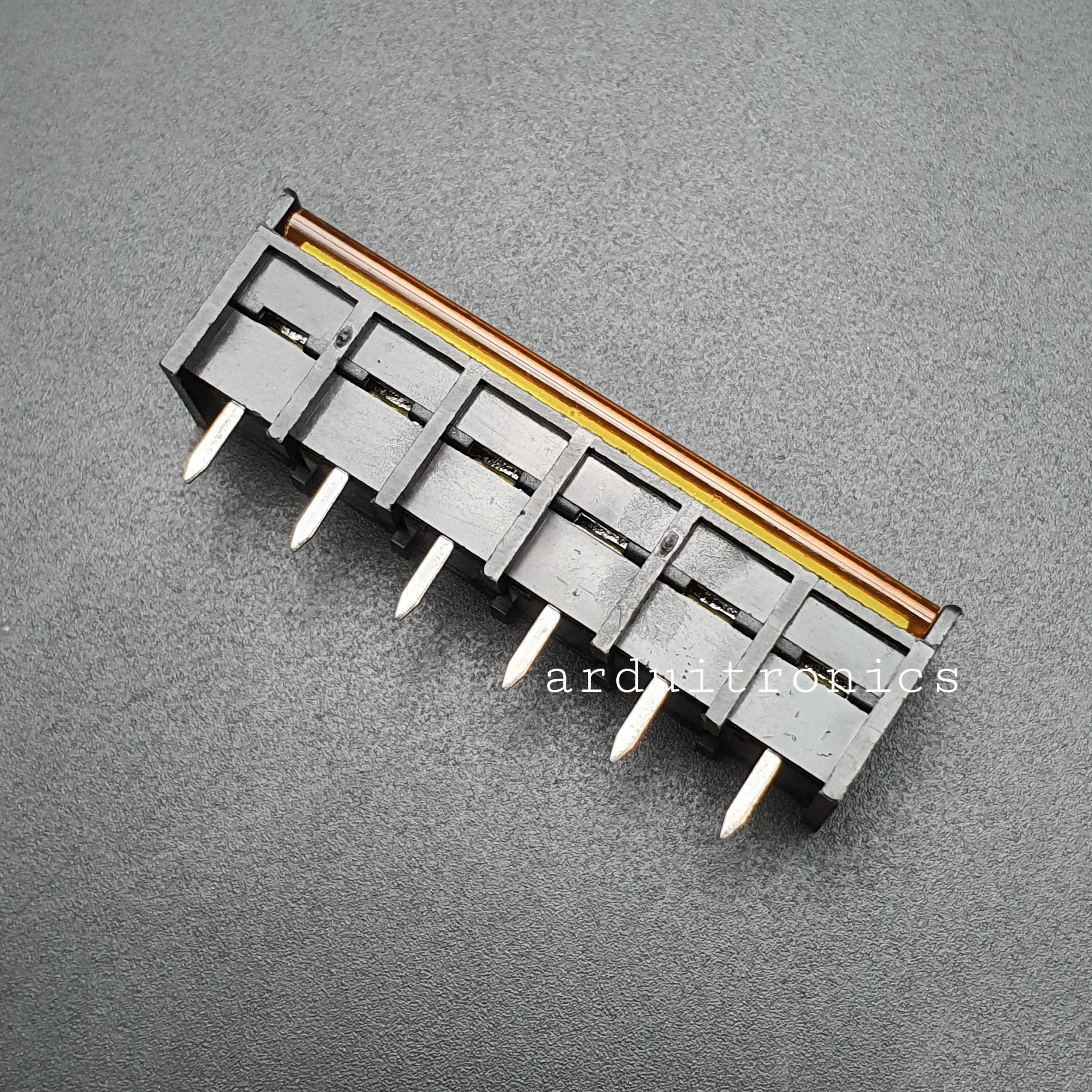 ขั้วต่อ Terminal Block HB-9500 (25A) แบบ 6 ช่อง แบบมีฝาครอบ