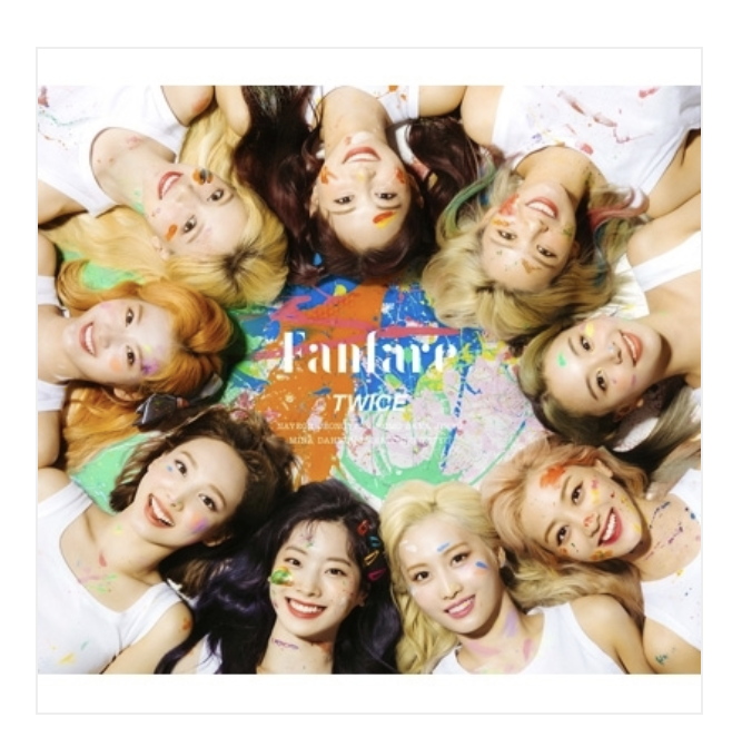 TWICE - Fanfare - First Press Limited Edition แบบ A ver ( CD +DVD)