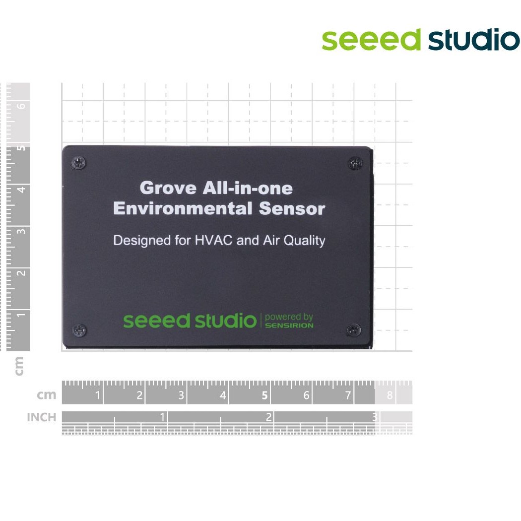 Grove - SEN55 All-in-one Environmental Sensor - NOx, VOC, RH, Temp, PM1.0/2.5/4/10 with Superior Accuracy and Lifetime (แท้จาก SeeedStudio)
