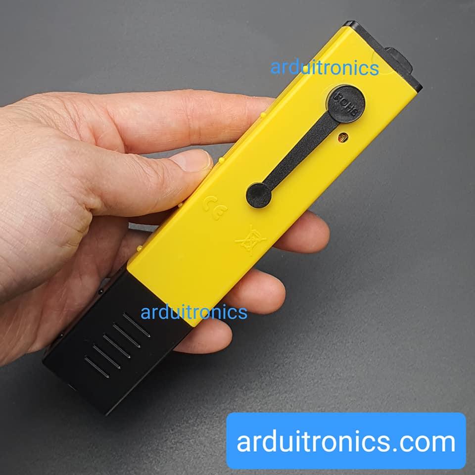 ปากกาวัดค่ากรดด่าง PH Test Pen สีเหลือง ( pH-2011 ) + Free PH Buffer Powder