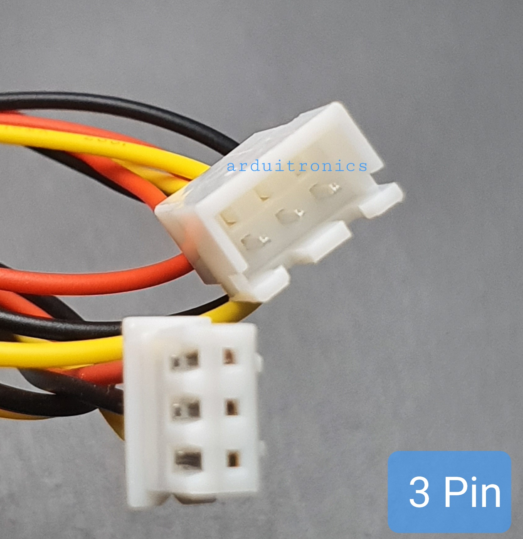 สายไฟ xh2.54mm 3-Pin Female + Male Head ยาว 20cm (2 เส้นคู่ หัวตัวผู้และหัวตัวเมีย)