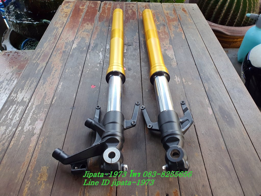 (Mslaz) ชุดโช้คอัพหน้า Yamaha Mslaz แท้ (ขายเป็นคู่)