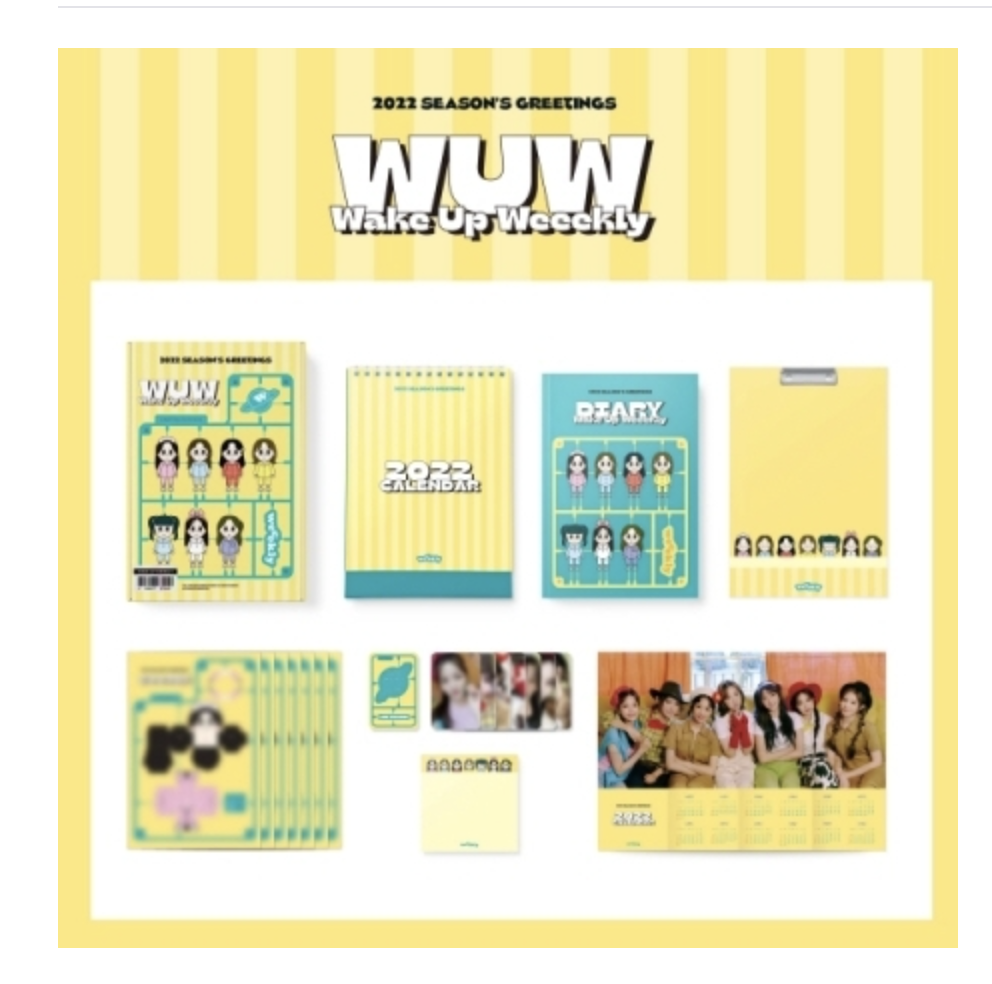 Weeekly -Weeekly 2022 Season's Greetings [WUW : Wake Up Weeekly] - รับสั่ง ลงราคา พรุ่งนี้ค่ะ