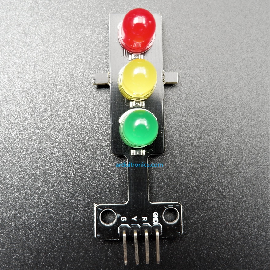 LED Module 3 traffic light หลอดไฟ LED ขนาดใหญ่ 8mm 3 สี แบบไฟจราจร