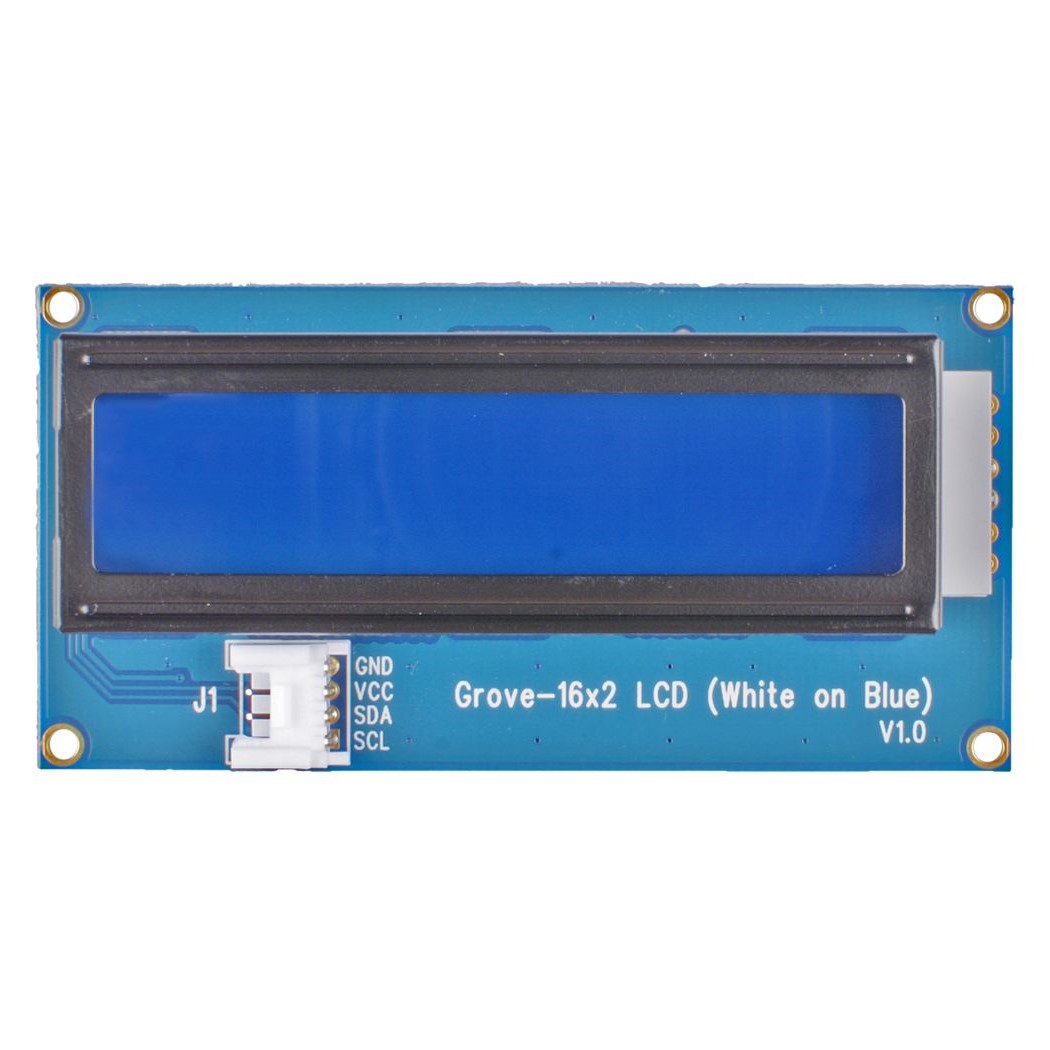 Grove - 16 x 2 LCD (White on Blue) + Grove Cable (ของแท้จาก SeeedStudio, GD)
