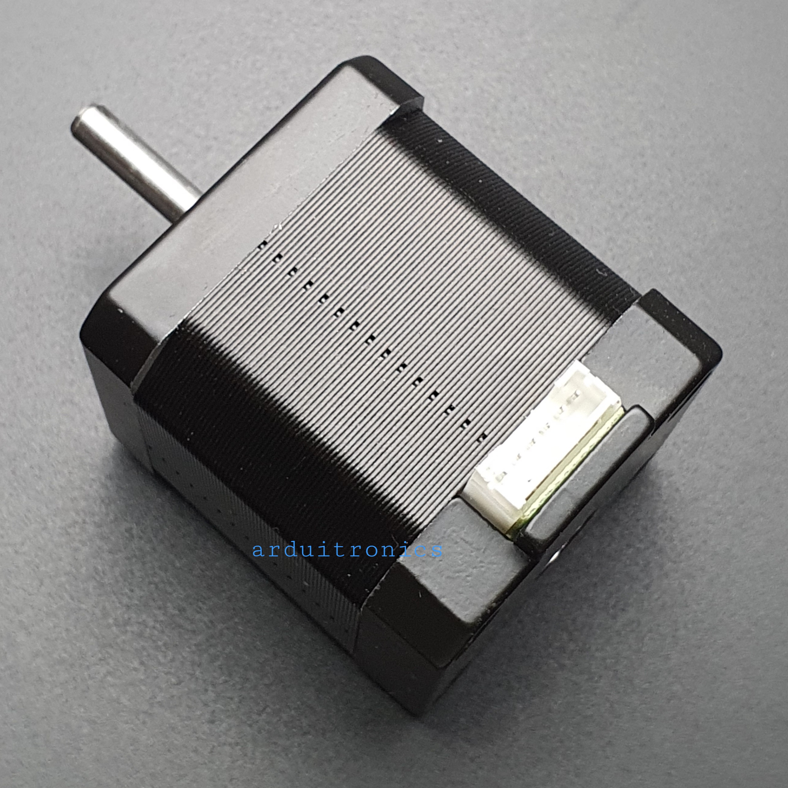 Stepping Motor แรงบิด 0.48 N.m - 1.8A (17HS8401S) สีดำ พร้อมสาย connector