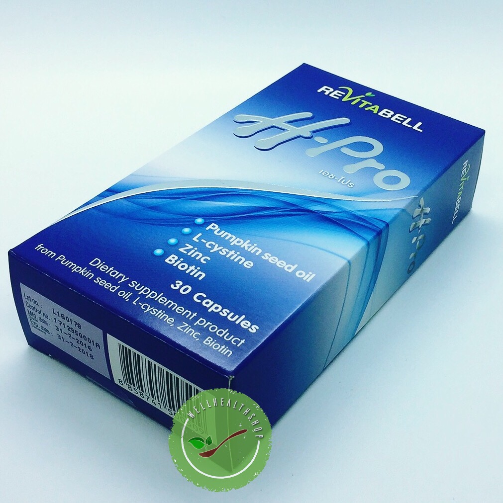 H-Pro เอช-โปร หยุดผมร่วง ลดผมบาง สร้างผมใหม่