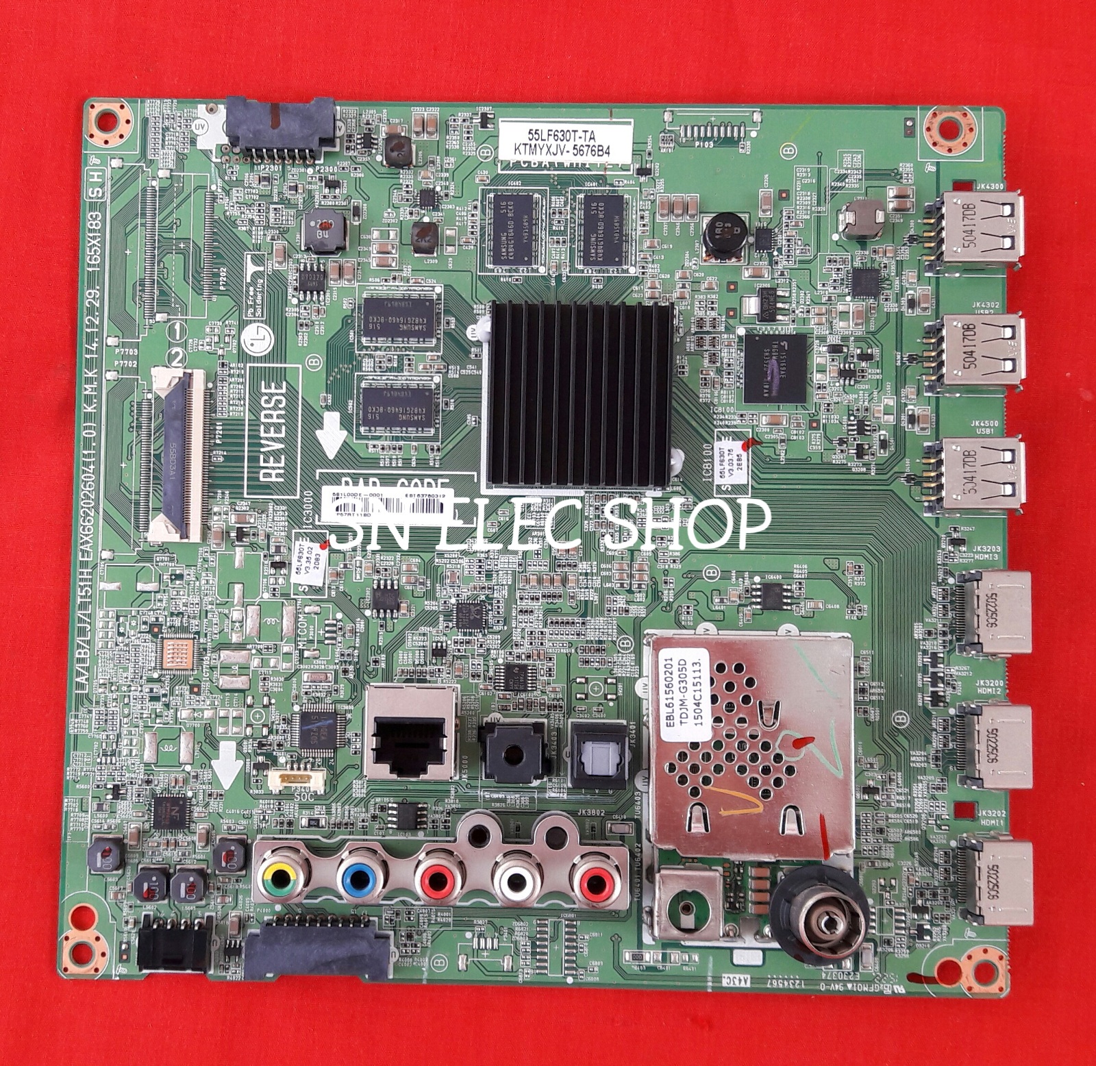 55LF630T-TA : EBU63207707 ขายตามสภาพ ช่องHDMI ไม่มีสัญญาณ