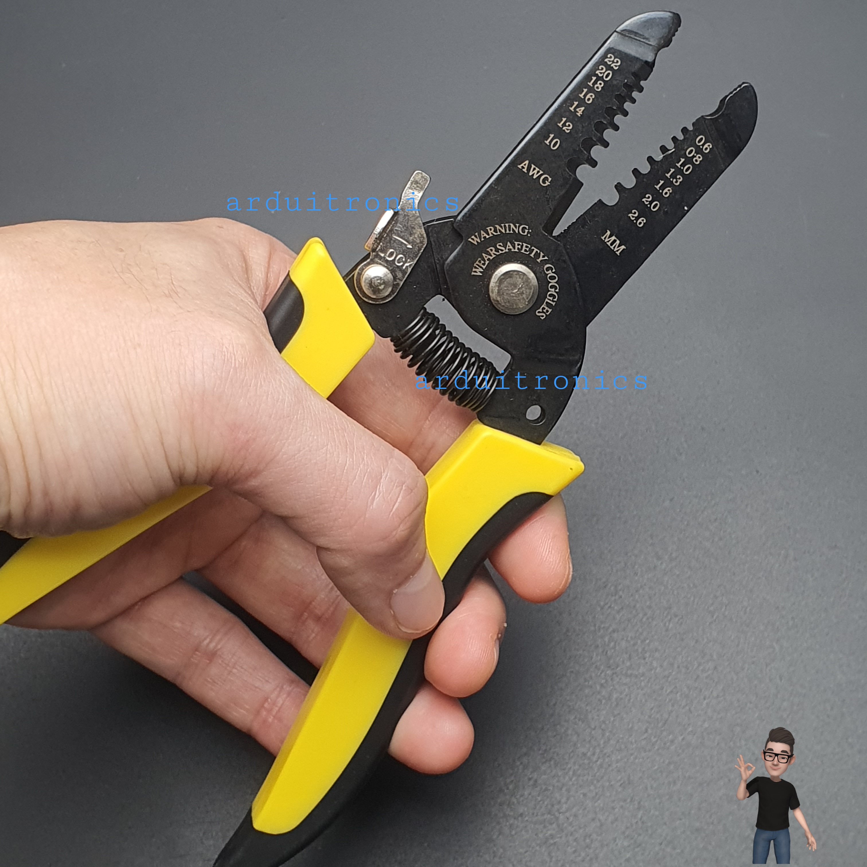 Multi-function Wire Stripper (Wire / Cable Stripper and Cutter)