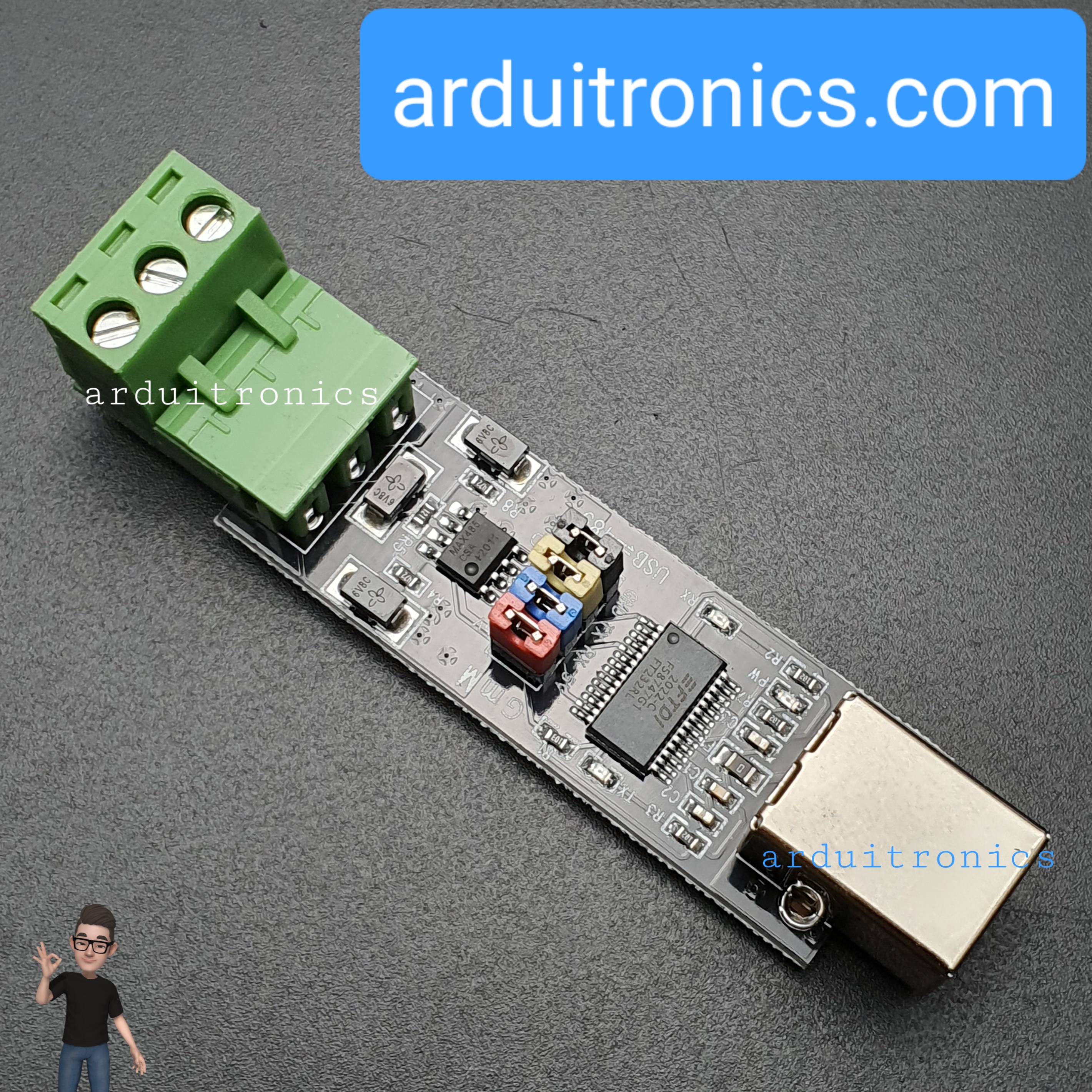 USB to RS485 TTL Serial Converter