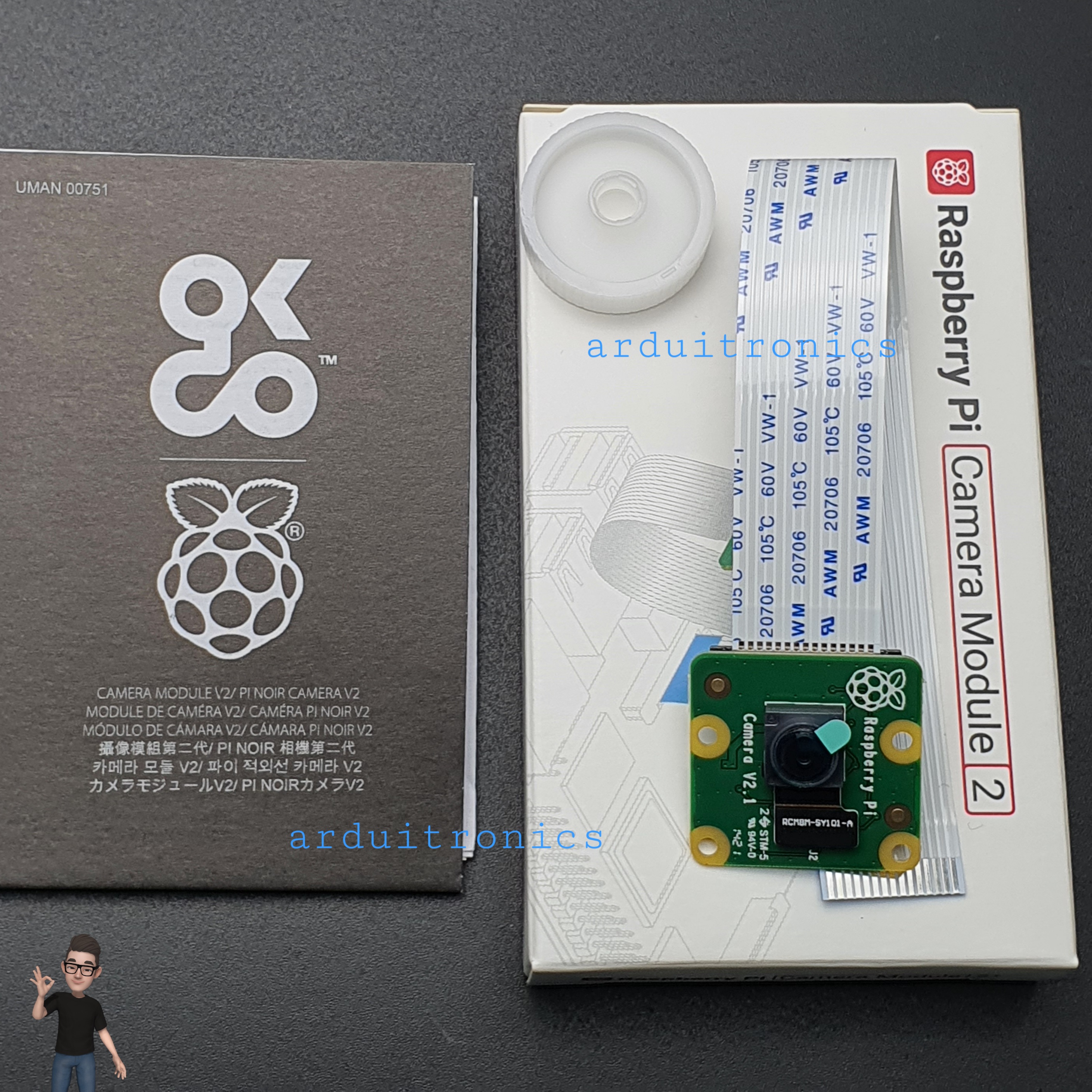 Raspberry Pi Camera V2 - 8MP (RS Component)