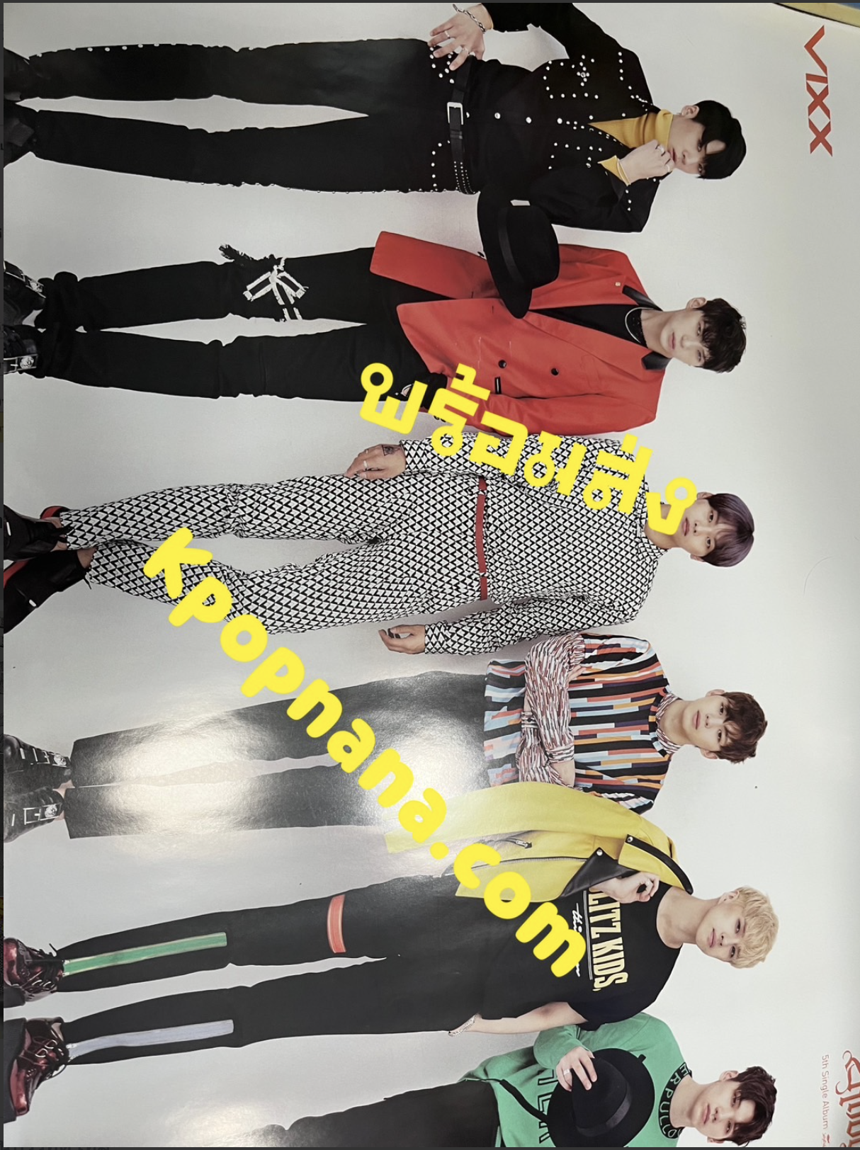 VIXX - โปสเตอร์ แบบที่ 5 พร้อมส่ง + กระบอกโปสเตอร์