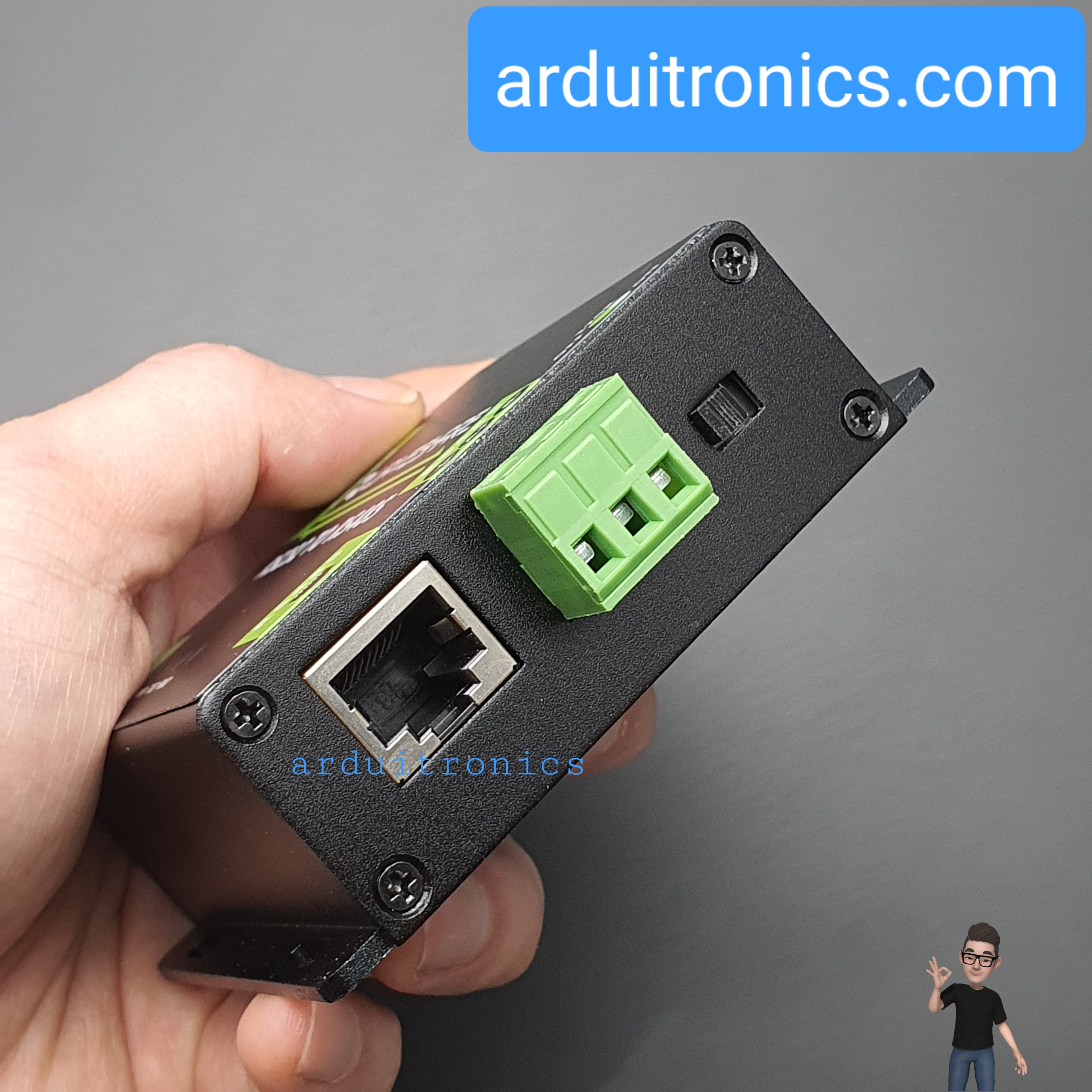 Industrial Grade Isolated RS232 to RS485 Converter (แท้จาก Waveshare)