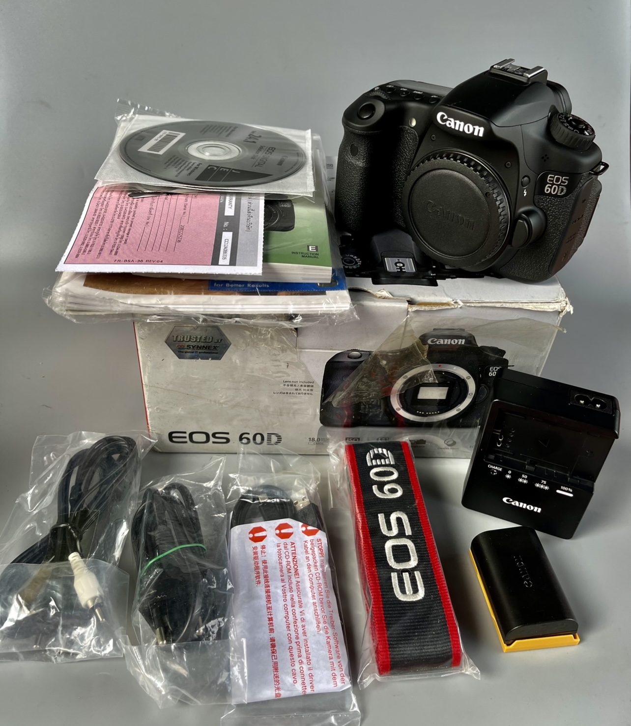 ขาย กล้อง (body)Canon 60D เก่าเก็บสภาพกล้องใหม่มากชัดเตอร์ 2 อกปศ