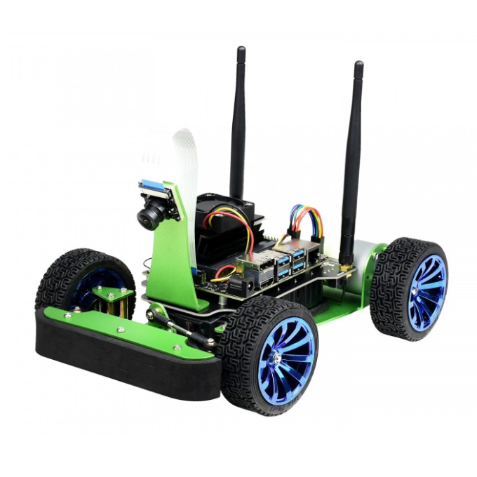 JetRacer AI Kit, AI Racing Robot Powered by Jetson Nano ไม่รวมบอร์ด Jetson Nano (ของแท้จาก Waveshare)