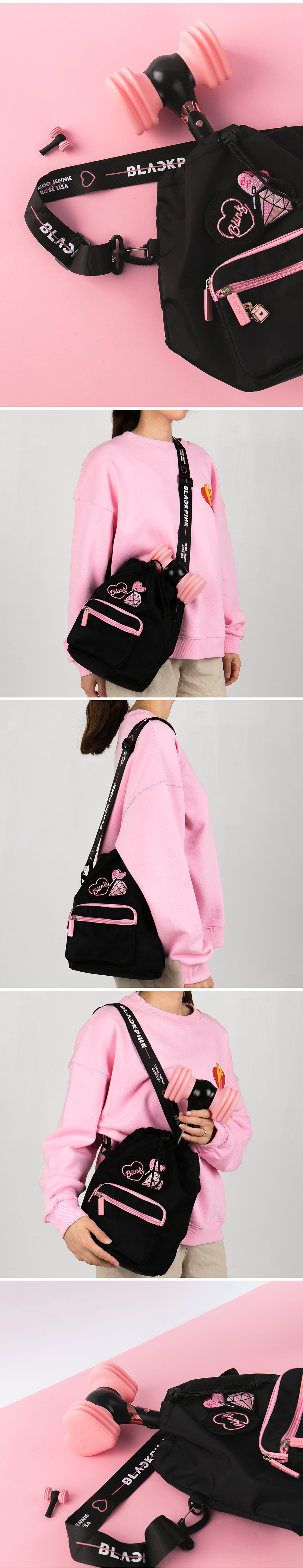 BLACKPINK CHAPTER1 LIGHT STICK POUCH BAG