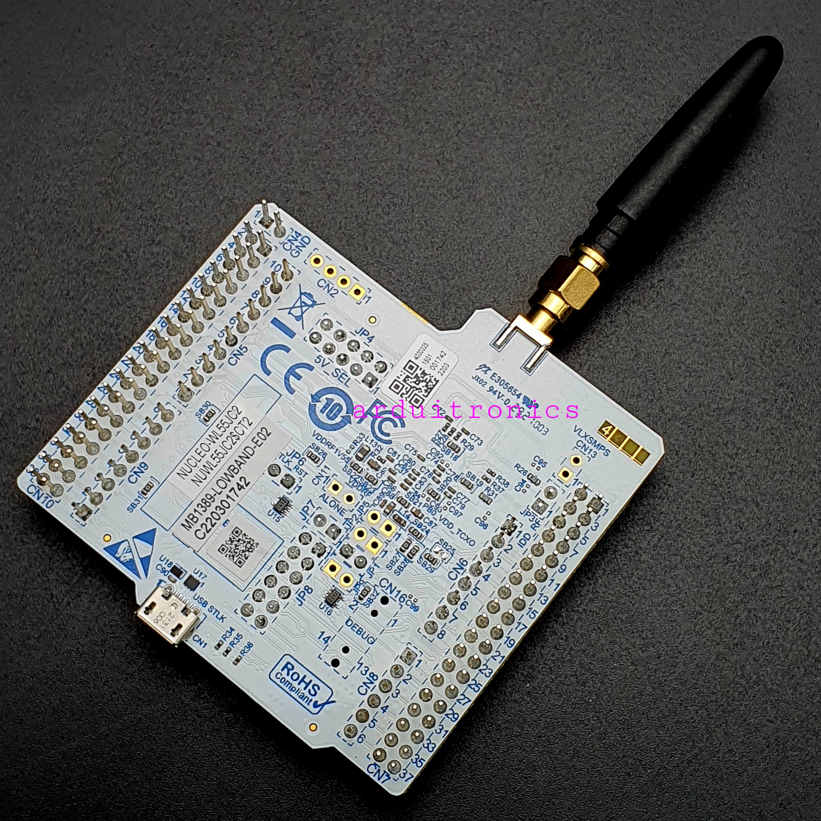 NUCLEO-WL55JC2 (Low RF Frequency Band: 433 to 510 MHz)