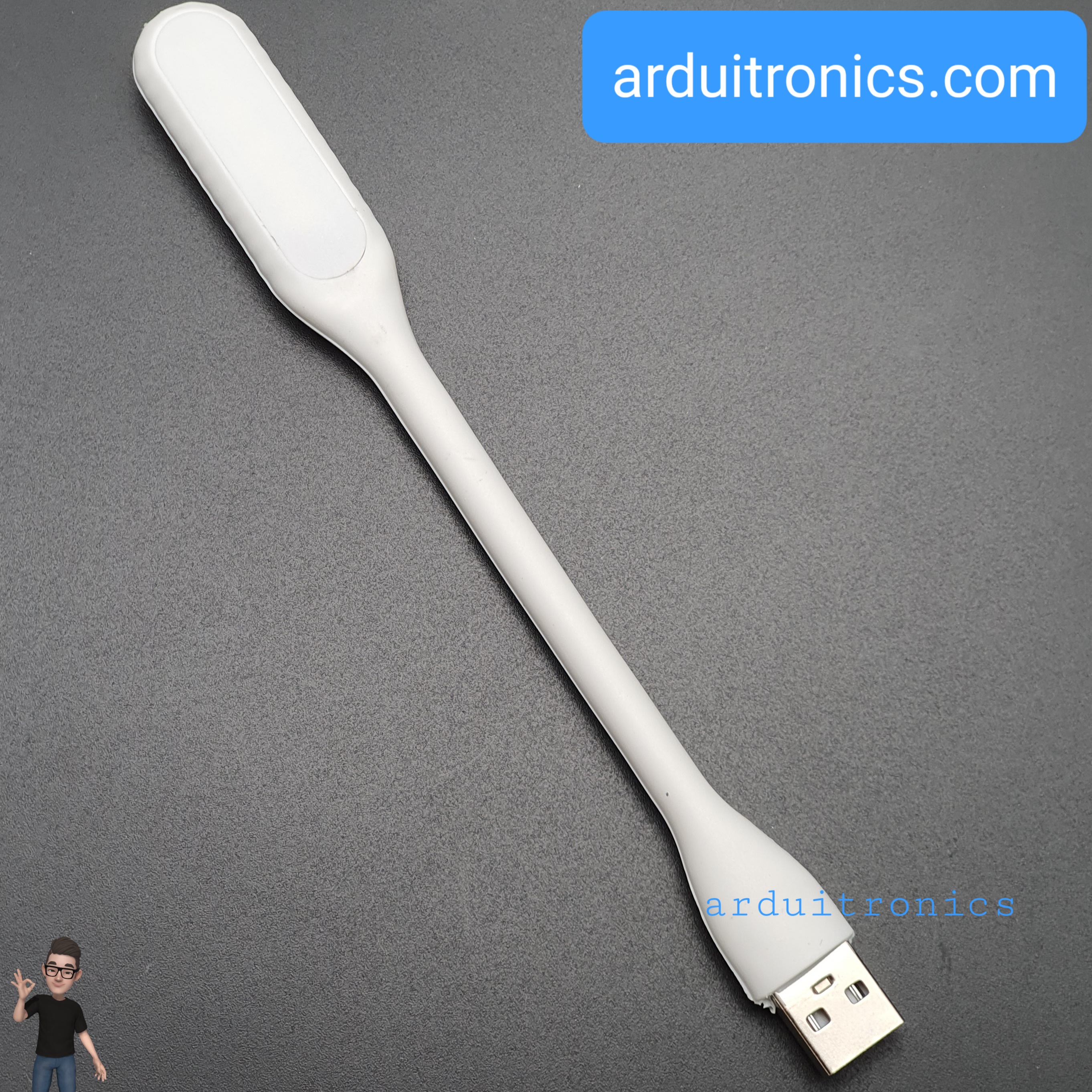 ไฟ USB LED usb night light LED table lamp soft light eye light LED ไฟฉายคละสี หัวต่อ USB แสงสีขาว จำนวน 1 ชิ้น