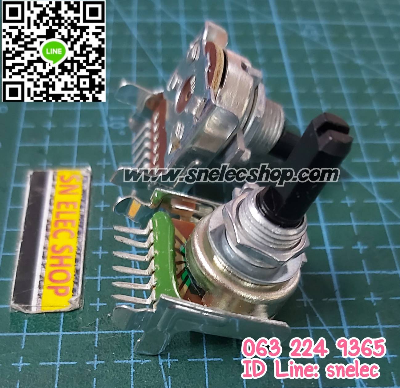 โวลุ่ม 6ขา B104 แกนยาว 12 มิล