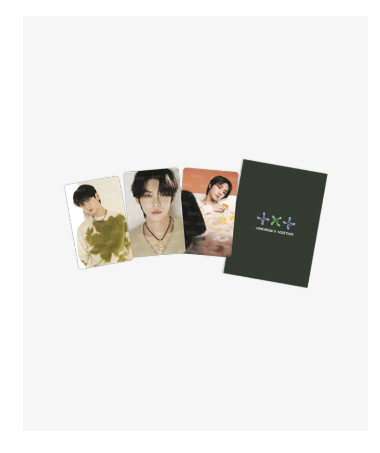 TXT(TOMORROW X TOGETHER) -TXT JAPAN 2nd ALBUM [SWEET] official merch ของสะสม photo card สุ่ม 1 set ได้ photo 3 แผ่น