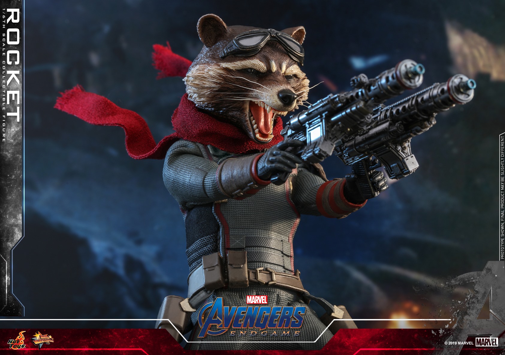 "Pre-Order" Hot Toys Avengers: Endgame - 1/6th scale Rocket Collectible Figure