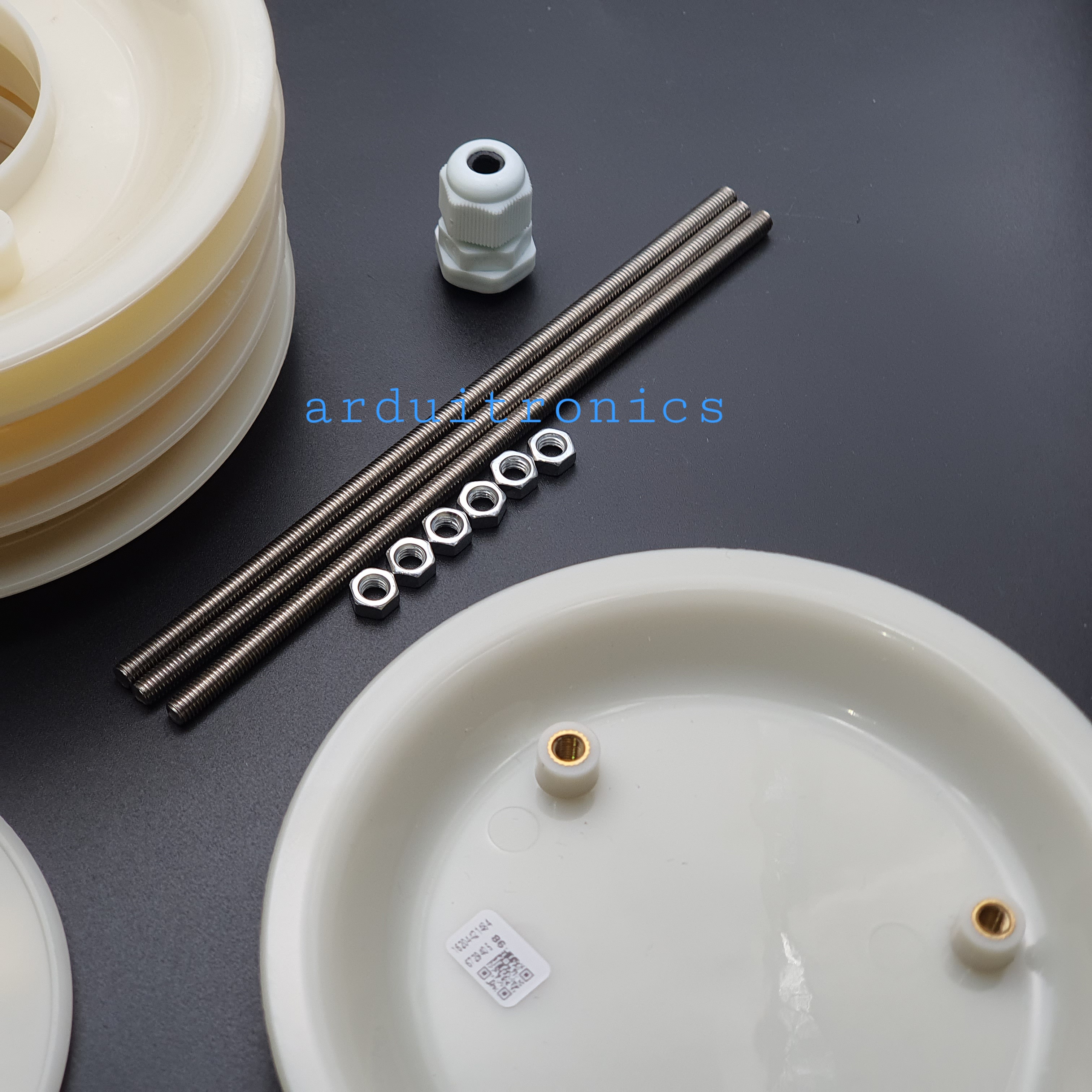 Weather Station Shutter โครงเปล่าไม่มีเซ็นเซอร์ (แผ่นเกร็ดระบายลม 6 แผ่น)