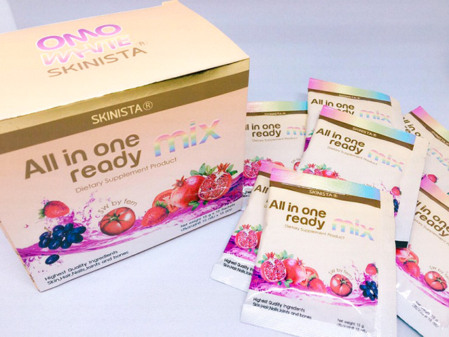 All in One Ready mix ออล อิน วัน เรดดี้ มิกซ์ คืนอายุให้ผิว ชะลอวัย