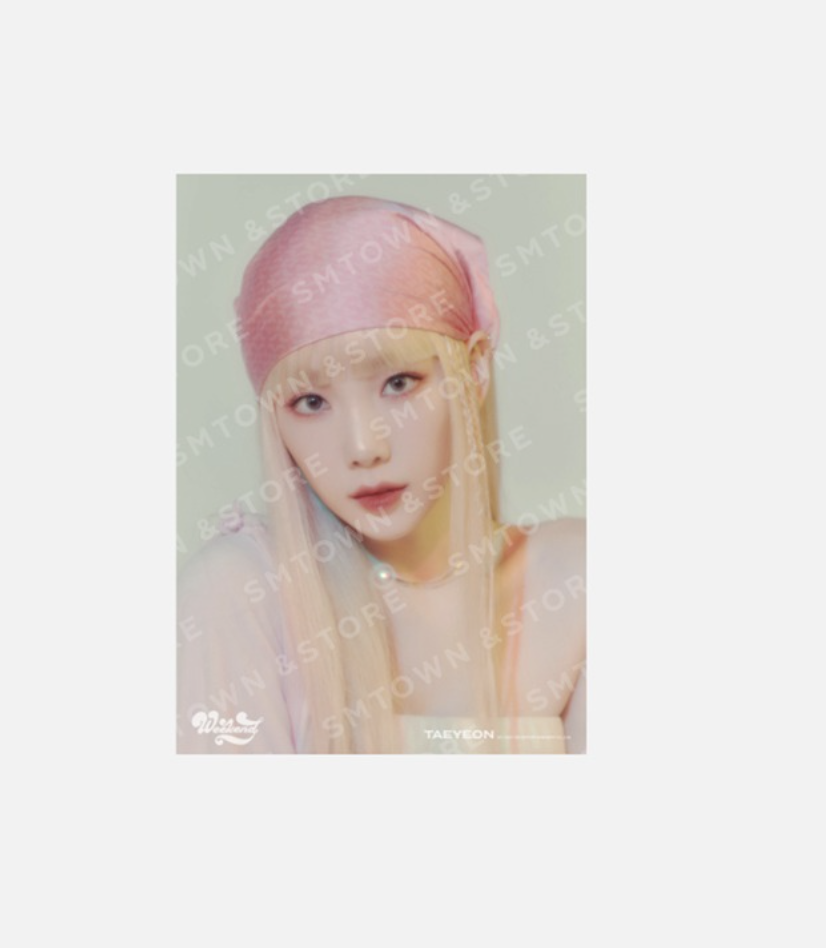 TAEYEON - ของสะสม Weekend MD Collection - A4 Photo