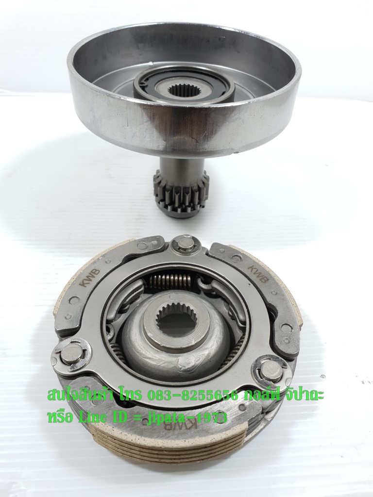 (Wave 110 i) ชุดเรือนคลัทช์แรงเหวี่ยงพร้อมผ้าคลัทช์ Honda Wave 110 i,CZ-i (สตาร์ทเท้า) งานเกรดเอ