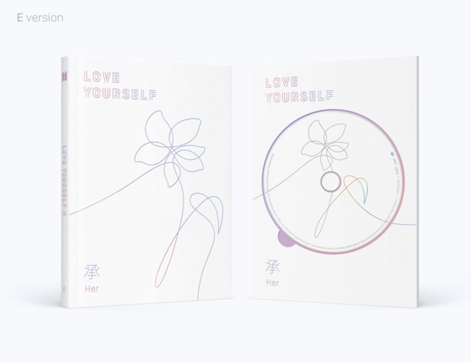 BTS - Mini Album Vol.5 [LOVE YOURSELF 承 Her] หน้าปก E