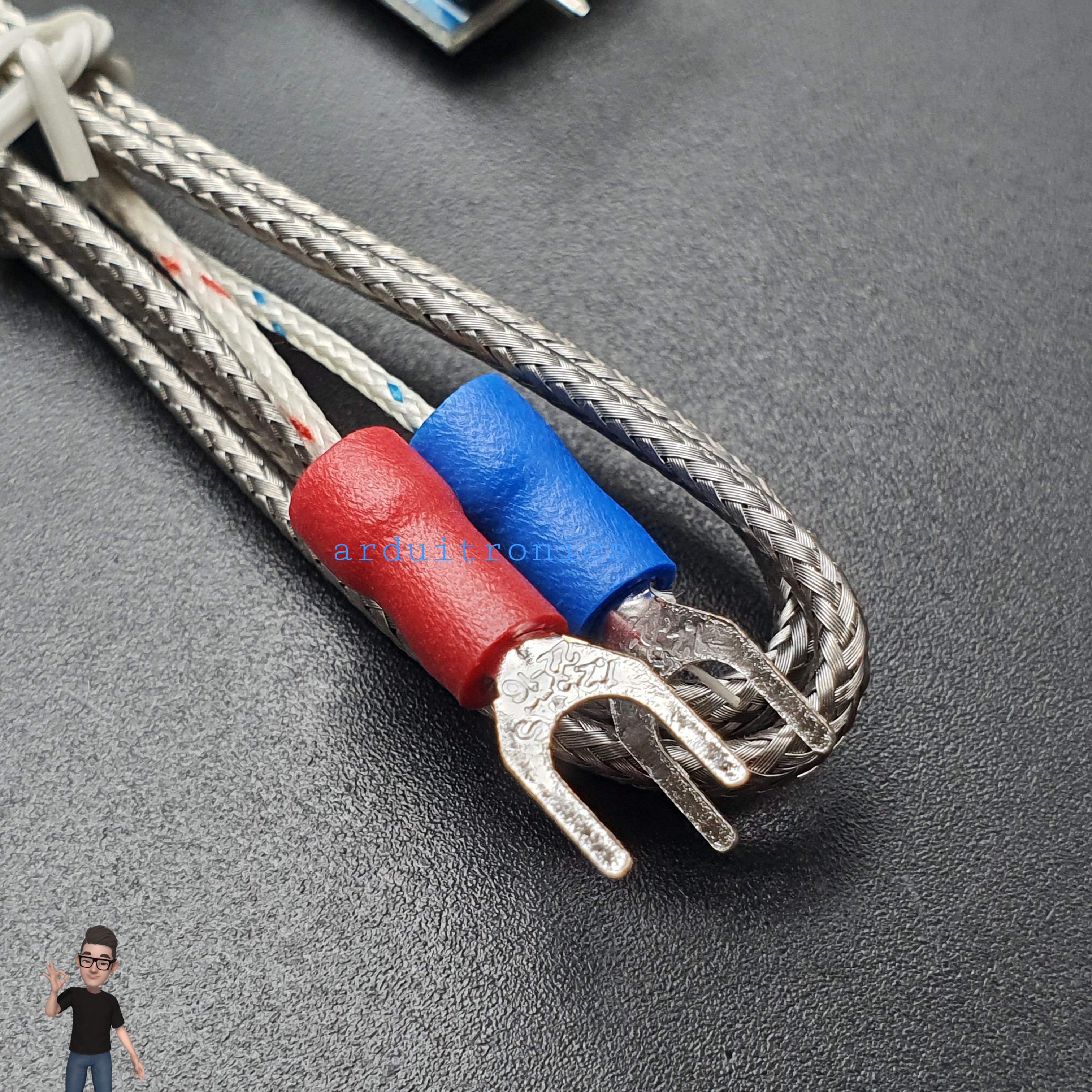 K-Type Thermocouple (MAX6675) Module with Temperature Sensor Probe