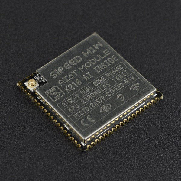 M1W AI+lOT Module K210 Deep Learning (AI + WiFi)