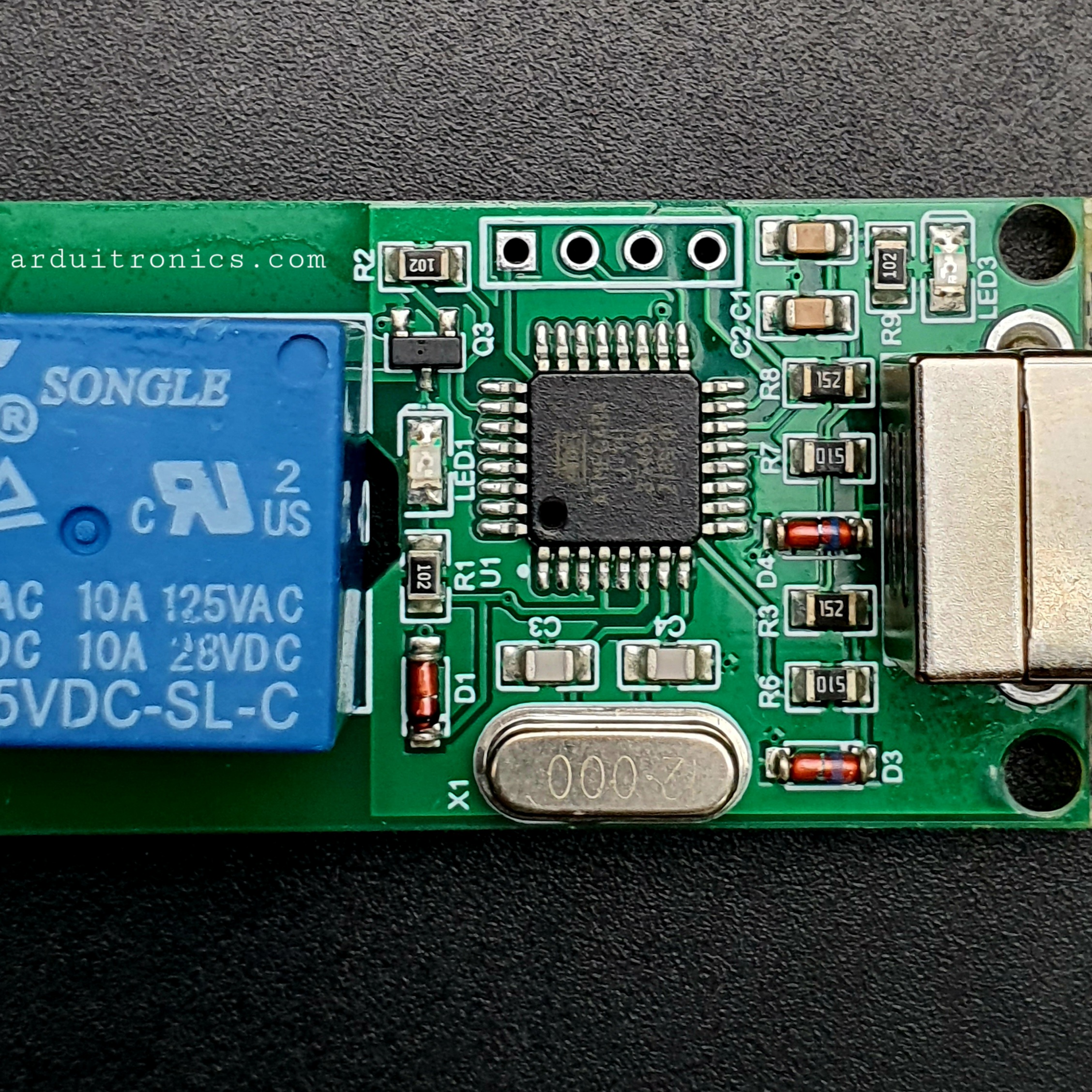 1 Channel 5V USB Relay Board Module Controller (USB Controlled Module)