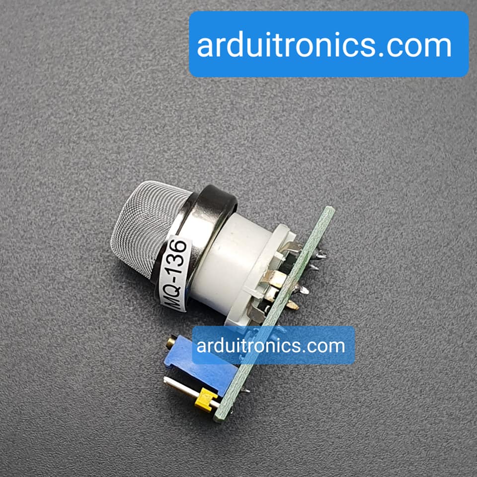 MQ136 Gas Sensor Module (Hydrogen Sulfide) MQ-136 (PCB สีเขียว)