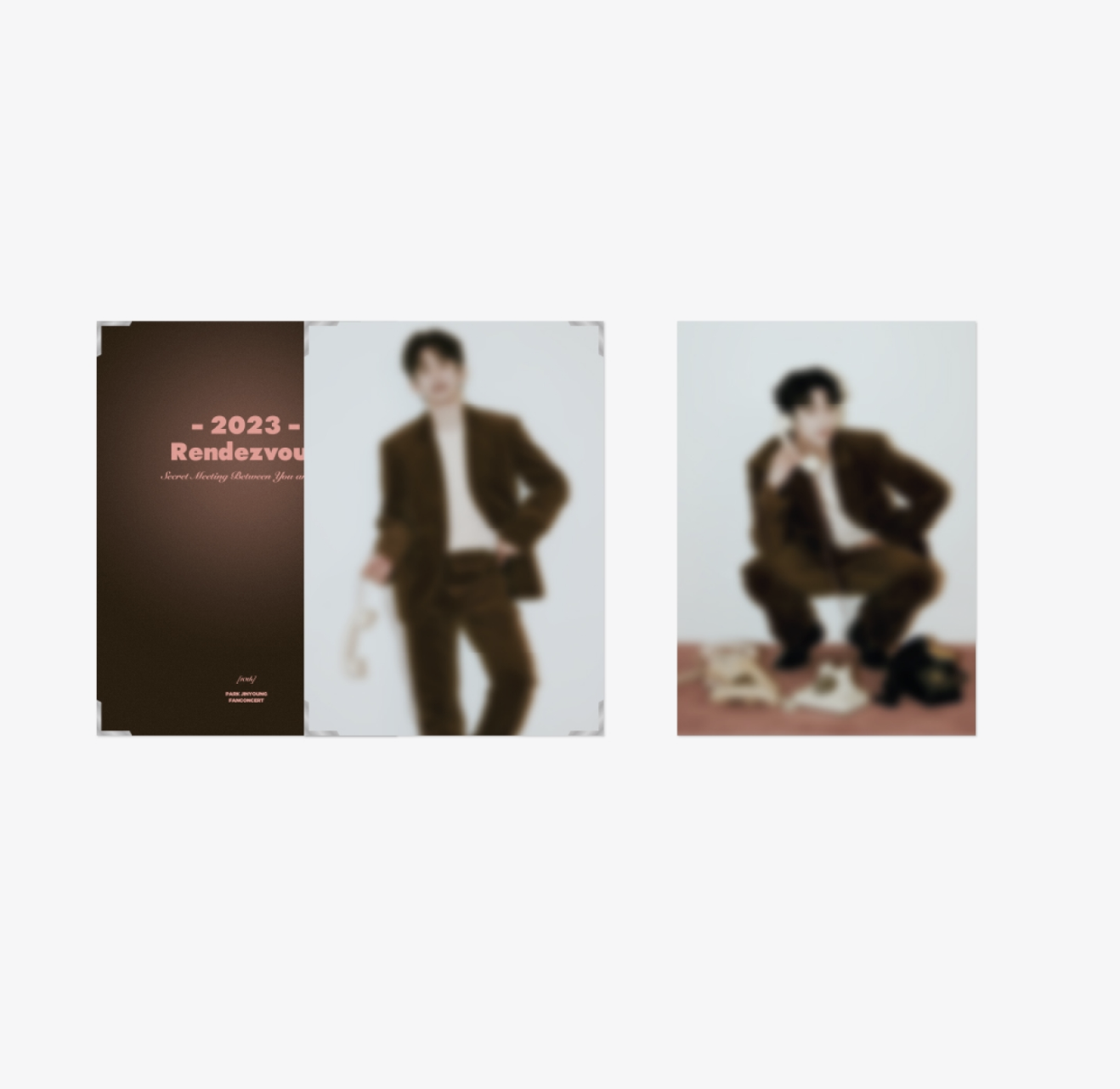 JINYOUNG (GOT7) -PARK JINYOUNG - 2023 Rendezvous ของสะสม - SPECIAL PHOTO SET
