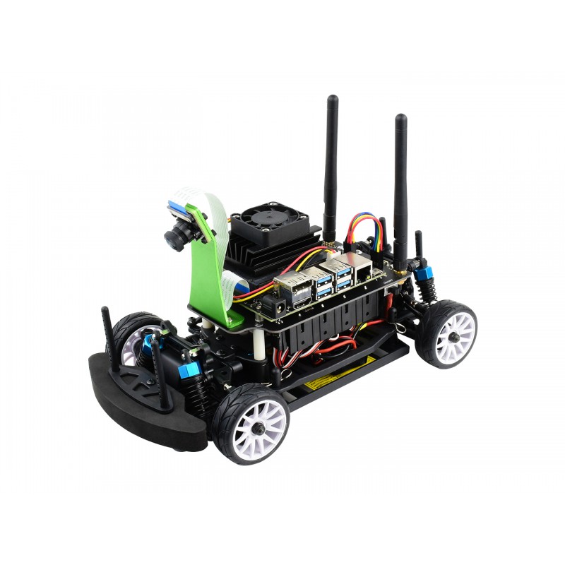 JetRacer Pro AI Kit, High Speed AI Racing Robot Powered by Jetson Nano, Pro Version มาพร้อมบอร์ด Waveshare Jetson Nano Dev Kit (Supports ROS, ของแท้จาก Waveshare)